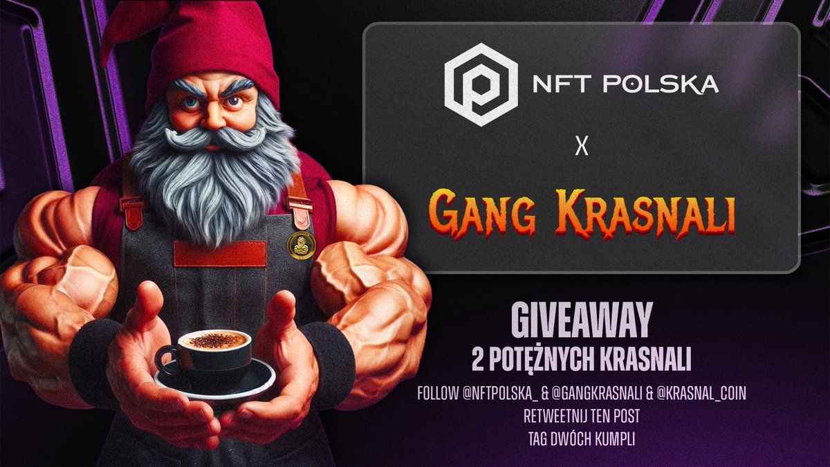 POKAŻCIE NAM LEPSZE WEB3 DUO 😤💪

NFT Polska oficjalnie nawiązuje sojusz strategiczny, partnerstwo i sztamę z <a href="/GangKrasnali/">Gang Krasnali 🛡️</a>🔥

Wspieramy z całego serducha każdego przyjaciela na bloku, a Krasnale i ich społeczność budują coś niesamowitego i robią to dobrze. 

NO I JEST GIVEAWAY