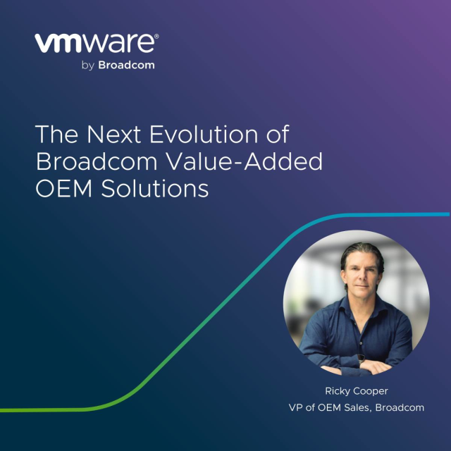 Chris_Hardy's tweet photo. The Next Evolution of Broadcom Value-Added OEM Solutions https://t.co/vjSiAtHZaU https://t.co/OY7FFBwbou