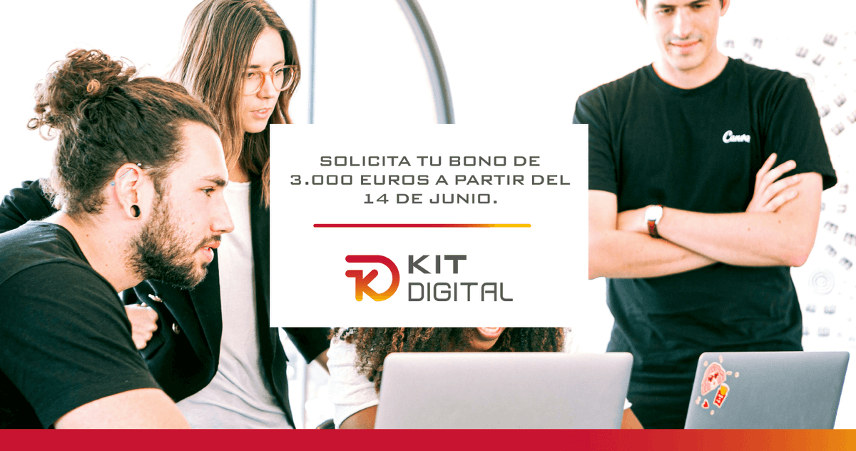 ImepeAlcorcon's tweet photo. 🔴💻🛜#KitDigital amplia hasta los 3.000€ las ayuda a la digitalización de negocios de #autónomos y #empresas de menos de 3 emplead@s.
Desde 14 de junio hasta el 31 octubre 2025
https://t.co/MqlMzdCVDH https://t.co/DpG62u3qgw