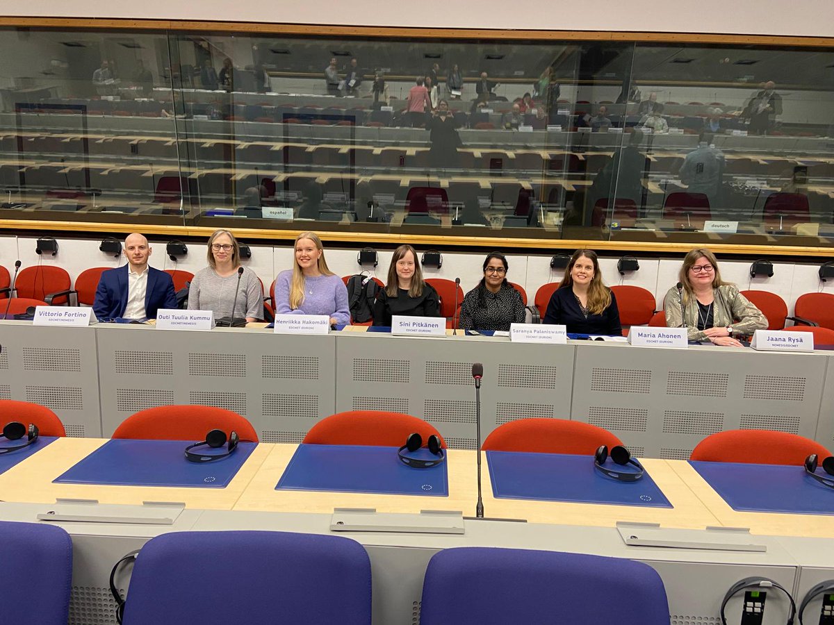Anna-Liisa taking the stage as the <a href="/edcmet_eu/">EDCMET</a> project Coordinator in Brussels! 🇪🇺 

<a href="/annuskilevonen/">Anna-Liisa Levonen</a> <a href="/HakomakiH/">Henriikka Hakomäki</a> <a href="/sinipitk/">Sini Pitkänen</a> <a href="/AIV_Institute/">A.I. Virtanen Institute</a>