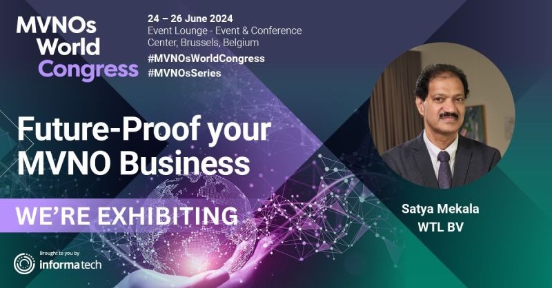 WTechLabs's tweet image. Meet WTL at MVNOs World Congress
24-26 JUNE 2024 IN BRUSSELS
MVNOs World Congress aims to be the premier platform for the MVNO industry, uniting stakeholders from MNOs, MVNOs, Vendors, Associations, and National Regulators.

wtl.be/upcoming-event…