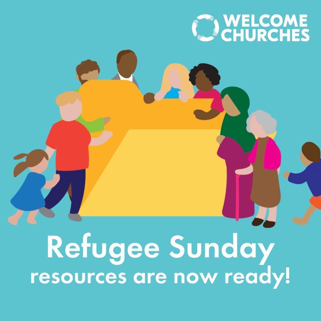 WelcomeChurches's tweet photo. 🗓️ One week to #RefugeeWeek! 🌍 We have resources for #RefugeeSunday Service, small group activities, and Bible studies. Celebrate the lives of refugees across the UK this June. Download now to inspire your community on Refugee Sunday! 🙏📖
https://t.co/0dykmxeT2x https://t.co/fp9mHQZjn9