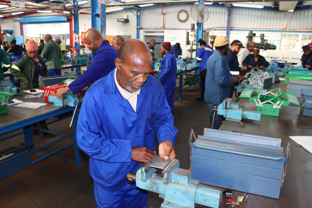 DBE_SA's tweet image. The training of teachers and subject advisors in preparation for the implementation of the #ThreeStreamModel continues at Shukela Training Centre in KwaZulu-Natal.