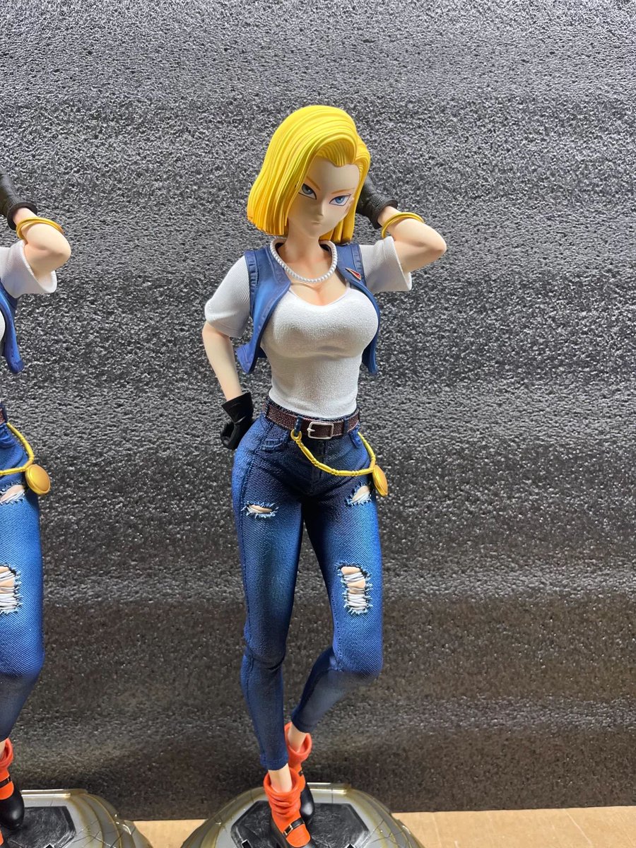 GKloopnews's tweet photo. PRODUCTION UPDATE: Android 18 โ JingZhi Studio
JingZhi Studio is wrapping up the production of their Android 18 figure!
#Android18 #Android18Figure #Android18Fans #Android18DragonBall #Lazuli #DragonBallZ #DragonBall #DragonBallFigure #DragonBallFans #Anime #JingZhiStudio https://t.co/jgYtlItXhm