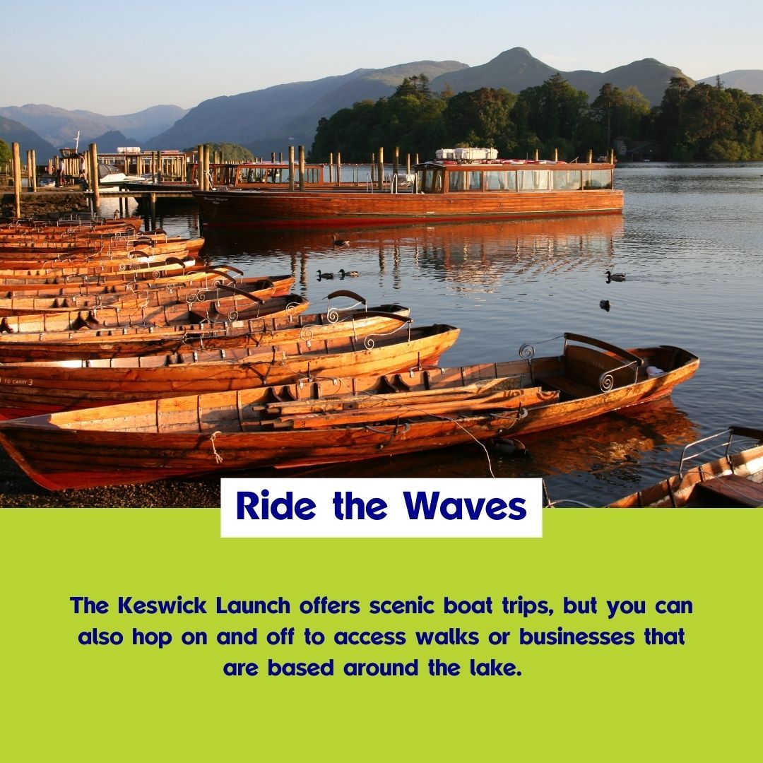 VisitKeswick's tweet photo. Once you have arrived in Keswick, there really is no need to use your car until it is time for you to head home. 
https://t.co/NphNTEgEMN 
#visitkeswick #sustainabletourism https://t.co/Xe2cJ16vg8