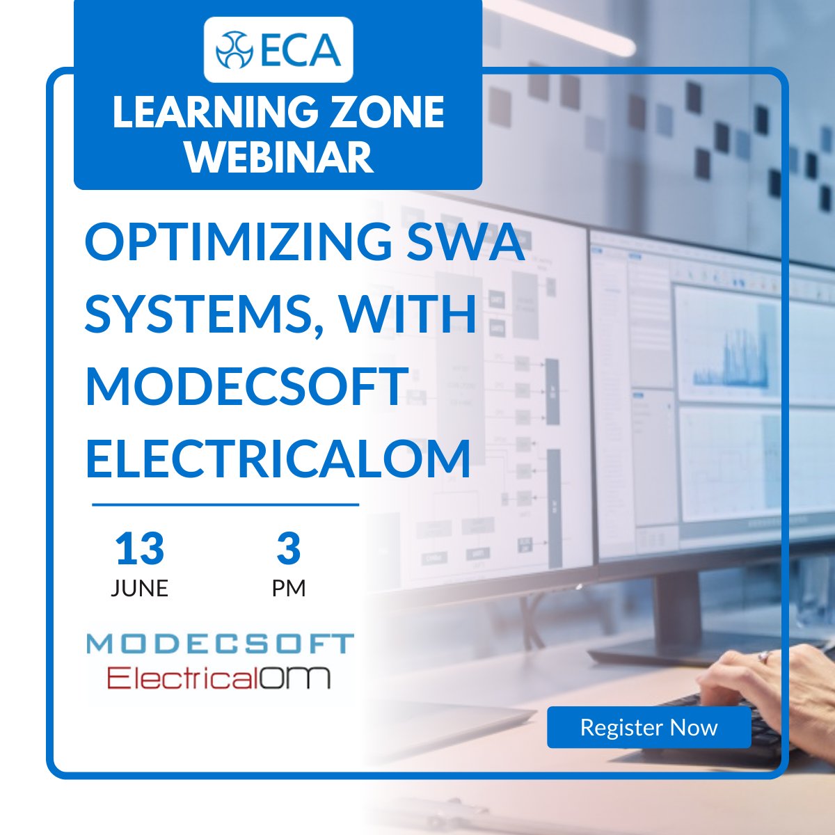 ECALive's tweet photo. Last chance to join today's ECA Learning Zone webinar with MODECSOFT Ltd ⏰

Register now 👉 https://t.co/qUD04evnzv

#SWASystems https://t.co/81i7Ja0Nu4