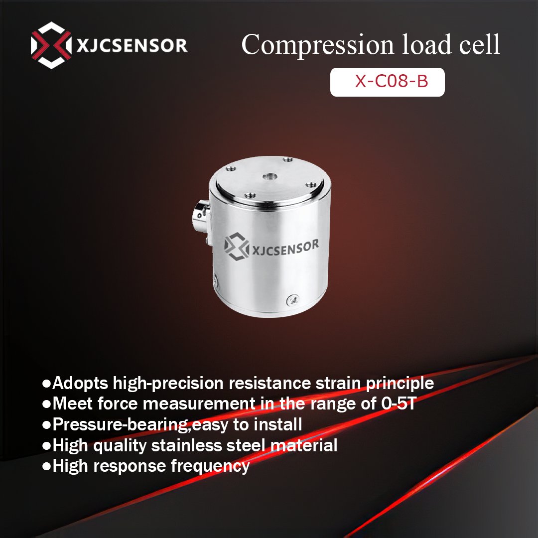 xi80214's tweet image. X-C08-B Compression load cell
✔ Stainless steel material
✔ High response frequency
🌐 :xjcsensor.net
📞 :+86198 4218 2953
✉ :inop@xjcsensor.com
#xjcsensor #Loadcell #sensor #Automotive #medical #robot #electronic #mechanicalequipment #3CAutomationequipment