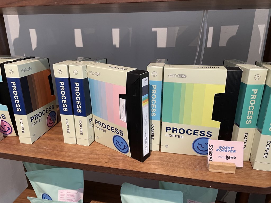 Very cool <a href="/processcoffee/">Process Coffee</a> VHS style music packaging (and contents!) <a href="/cafe_oscars/">Oscars Café</a>
