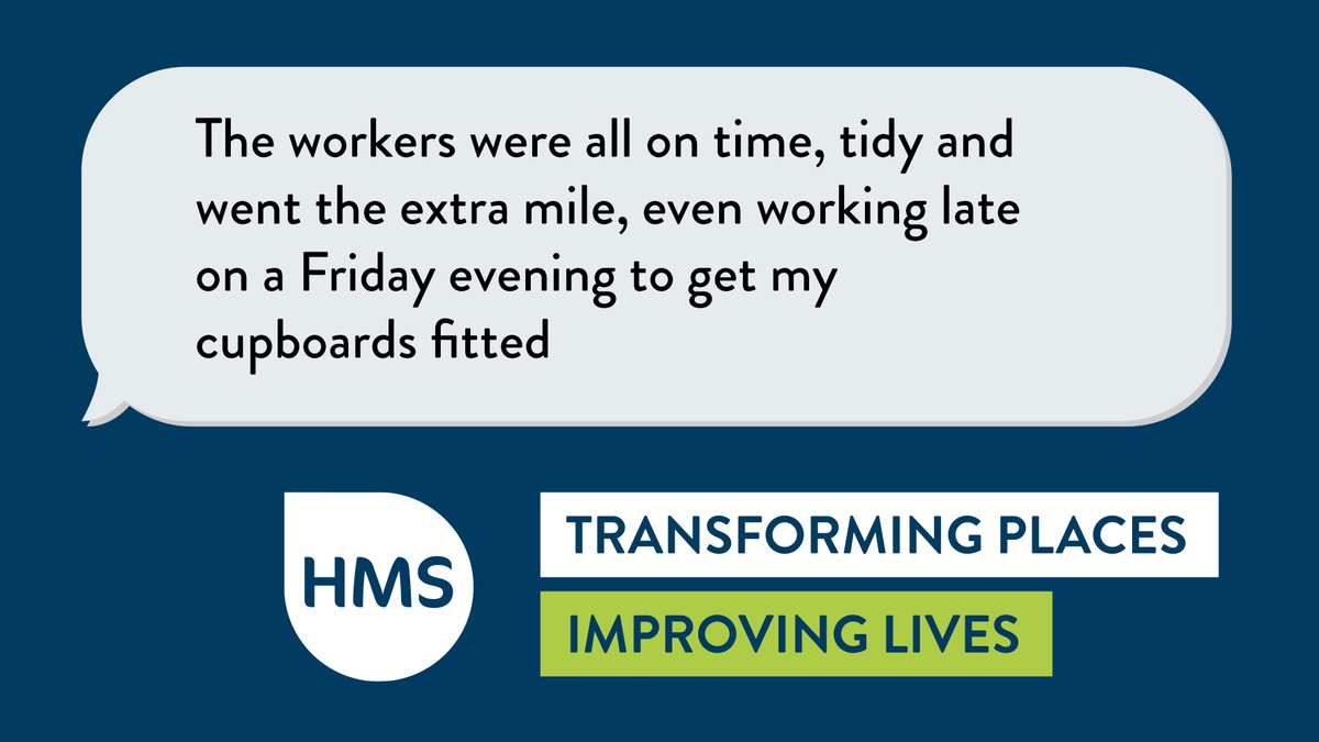 #TeamHMS are always going the extra mile to make sure our customers are happy, so feedback like this makes our day 🤩