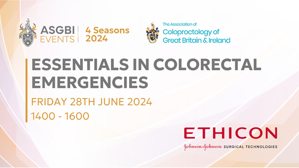 ACPGBI's tweet photo. 🚨 Registration is now open for our Essentials in Colorectal Emergencies webinar on Fri 28 June! Free for @ASGBI and @ACPGBI members, 2 CPD credits! 🎉
Register: https://t.co/WS6zX0Q2JD https://t.co/ot7D7YFAmy