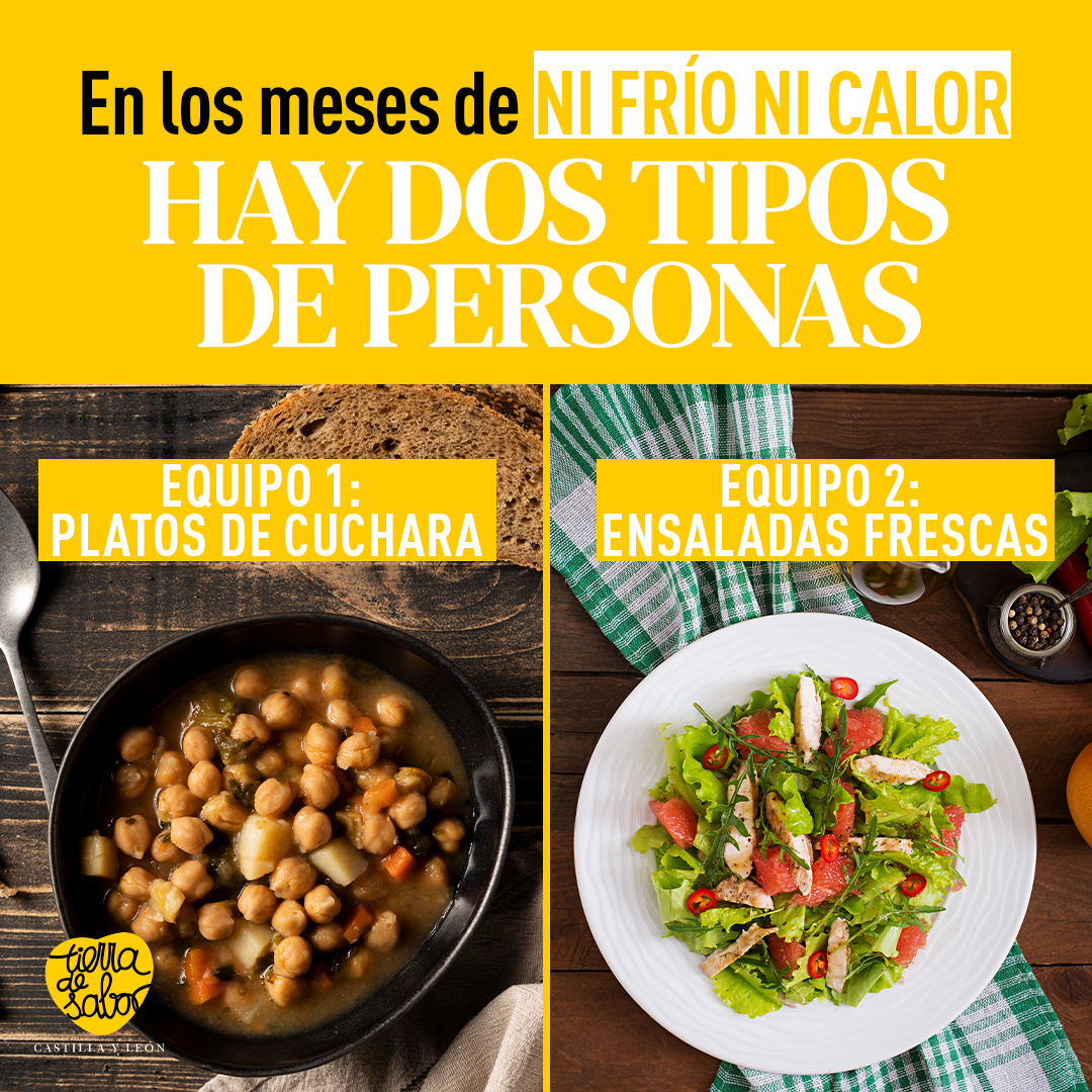 tierradesabor's tweet image. ¿Y tú de que team eres? Comenta, te leemos 💬 👀

#Ensalada #PlatosdeCuchara #TierradeSabor #Gastronomía