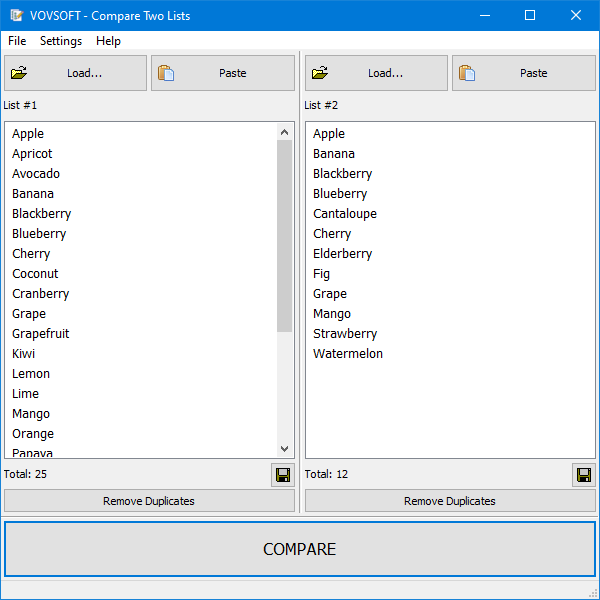 vovsoft's tweet photo. Tired of manually comparing long lists of data? 📋 Introducing Compare Two Lists - the ultimate tool to streamline your data analysis! 🔍 https://t.co/OrwIgWtpr9 https://t.co/jlzRYmNntv