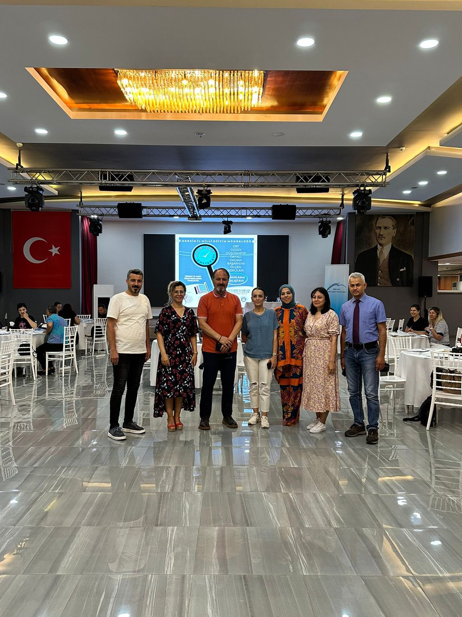 Müdürlüğümüzce yürütülen Üst Düzey Düşünmeye Dayalı Okuma Başarısının Artırılması Projesinde uygulanan başarı testlerinin Puanlama Çalıştayında, toplam 2000 öğrencimizin açık uçlu sorulara verdikleri yanıtları puanlayan öğretmenlerimizin emeklerine sağlık. 👏👏👏👏
<a href="/MersinMEM/">Mersin İl Millî Eğitim Müdürlüğü</a>