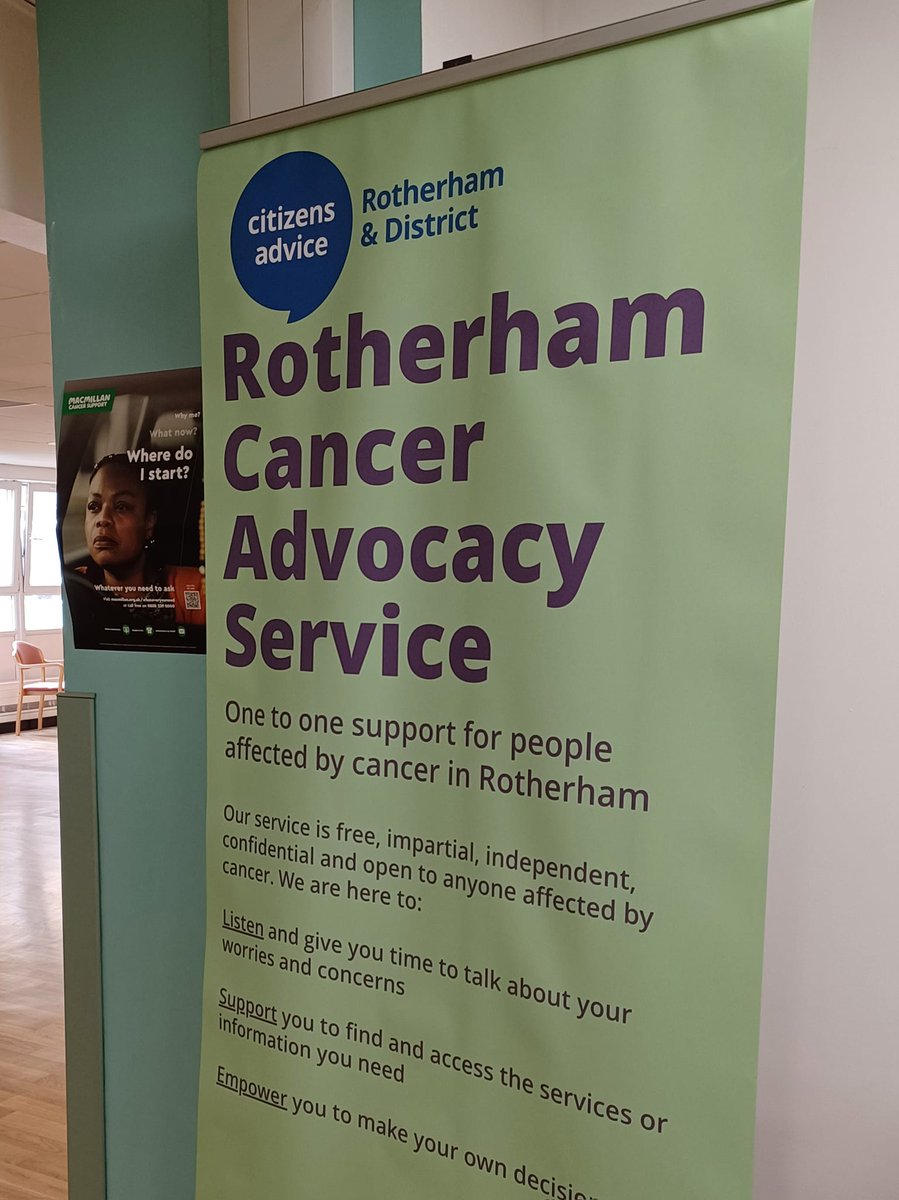 The service is at Town Centre Tesco today 11- 1pm, we will be across from the Customer Service desk. Can we help you? You are welcome to say hello and to pick up a leaflet. Thank you to the amazing Carol Tesco Community Champion, <a href="/CarolynSherrat2/">Carol Sherratt(Tesco Rotherham Extra)</a> and her colleagues for the space.