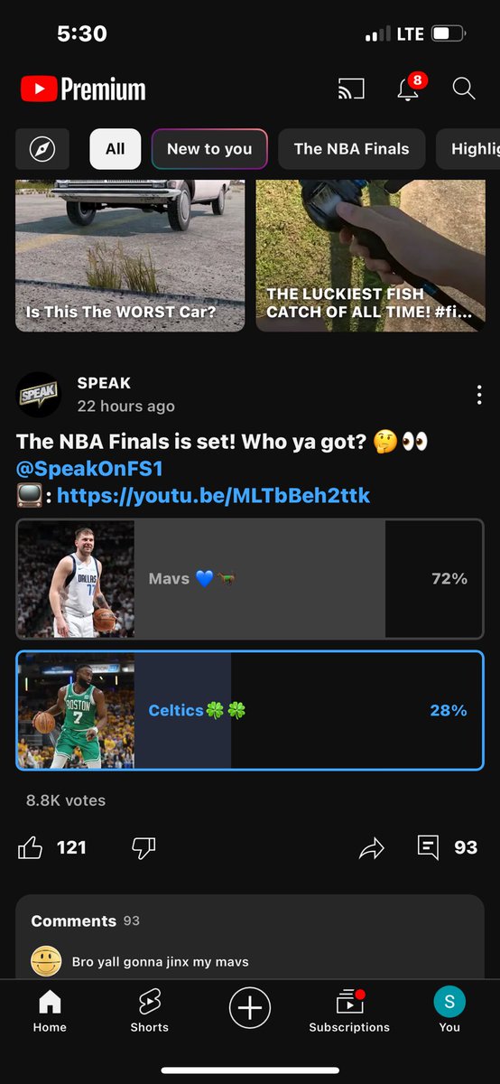 spcaples's tweet photo. @Br0nToLA23 @paulpierce34 STFU CLOWN 😂😂 https://t.co/PNA7wMoMLj