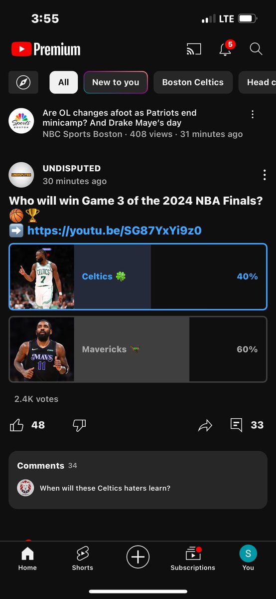 spcaples's tweet photo. @Br0nToLA23 @paulpierce34 STFU CLOWN 😂😂 https://t.co/PNA7wMoMLj