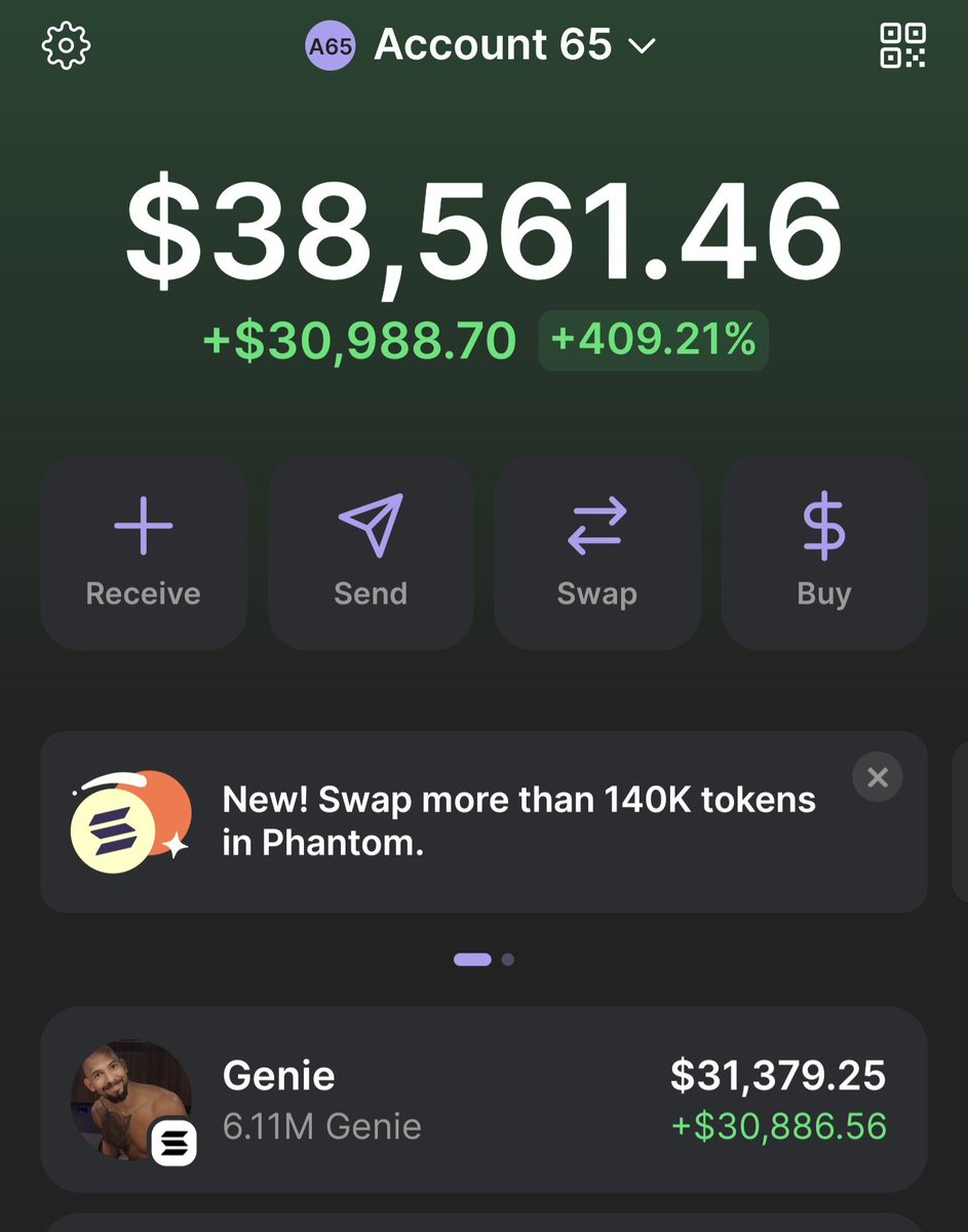 TrailProf's tweet image. claimed $GENIE airdrop x.com/GenieTatesOnSo…
