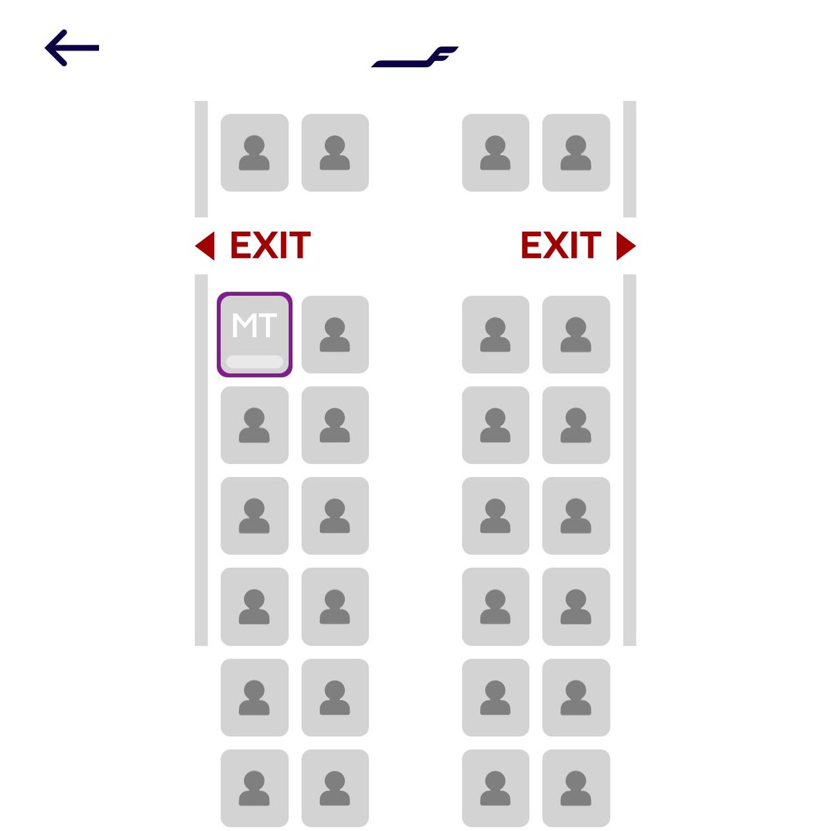 mikatreuthardt's tweet image. Kiitämme reilua jalkatilaa. Hommiin tosin voi joutua jos asiat alkaa mennä pieleen.

#exitonly @FinnairSuomi