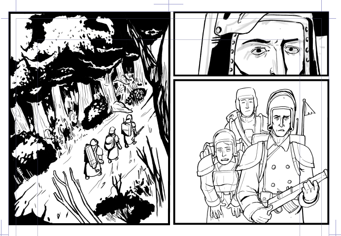 comic panels