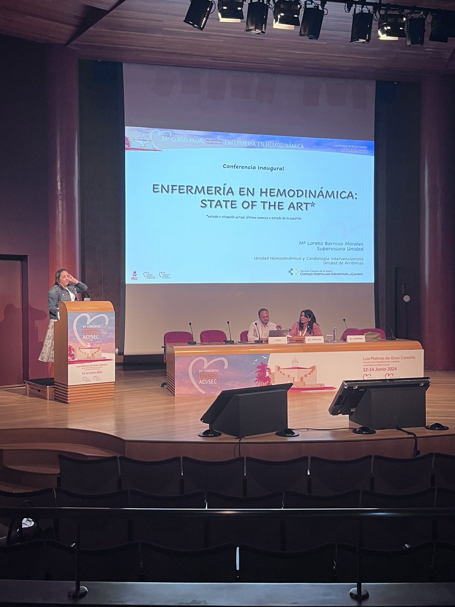 Comenzamos Jueves en #ACISEC24 con la sesiones de enfermería
