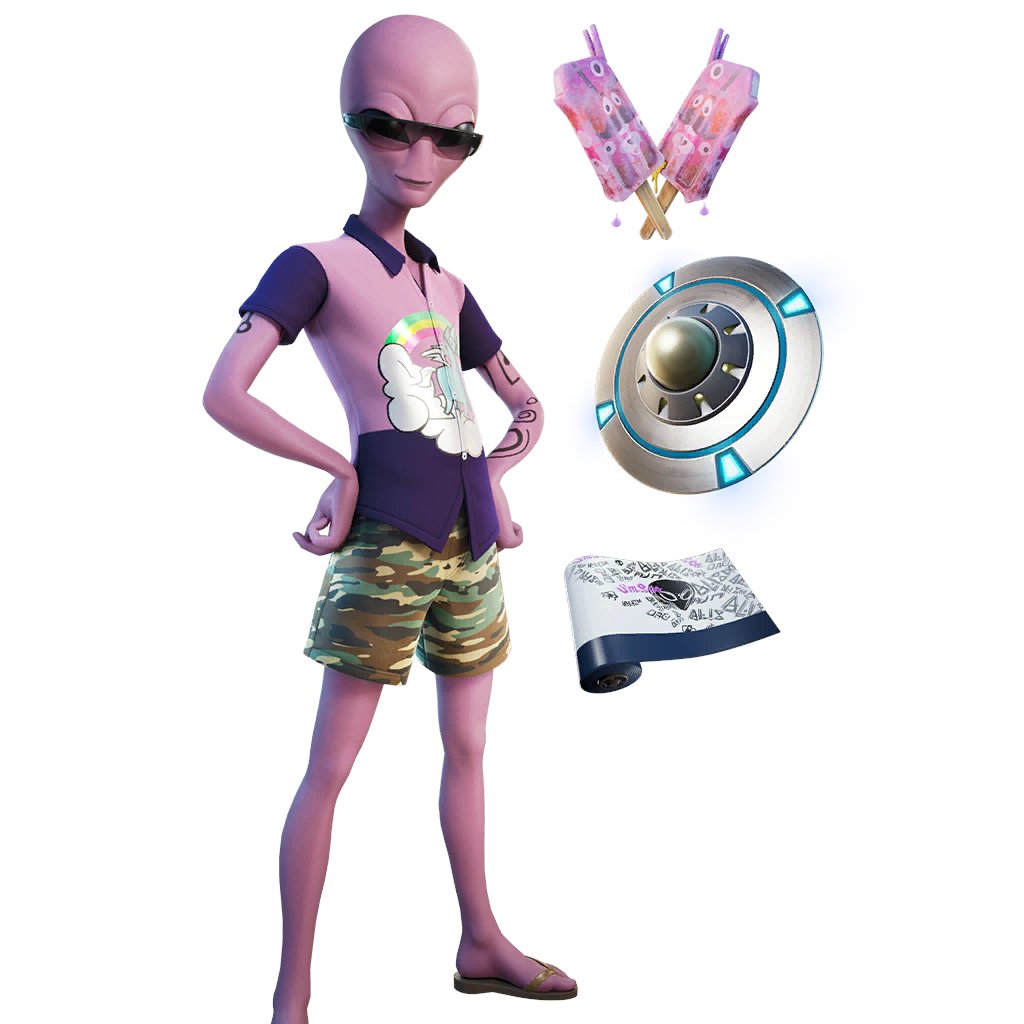 AlexLeak__'s tweet photo. Nouveau skin alien ! https://t.co/6TGvsAkc3f