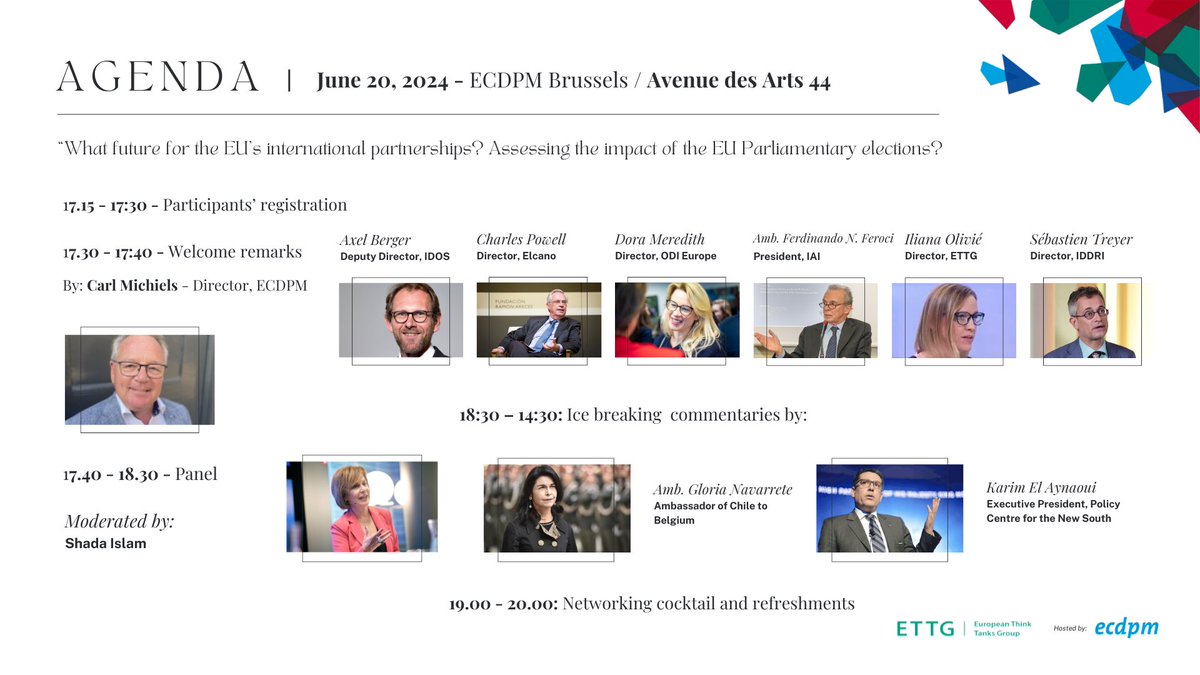 Real Instituto Elcano (@rielcano) on Twitter photo ๐ข <a href="/ettg_eu/">ETTG_EU</a> is organising a high-level public debate on the impact of the #EuropeanElections on #development, cooperation and international partnerships. Don't miss the exclusive panel discussion with ETTG Directors!
๐๏ธ June 20
๐ <a href="/ECDPM/">ECDPM ๐ ๐</a> #Brussels Office
docs.google.com/forms/d/e/1FAIโฆ ๐ข <a href="/ettg_eu/">ETTG_EU</a> is organising a high-level public debate on the impact of the #EuropeanElections on #development, cooperation and international partnerships. Don't miss the exclusive panel discussion with ETTG Directors!
๐๏ธ June 20
๐ <a href="/ECDPM/">ECDPM ๐ ๐</a> #Brussels Office
docs.google.com/forms/d/e/1FAIโฆ