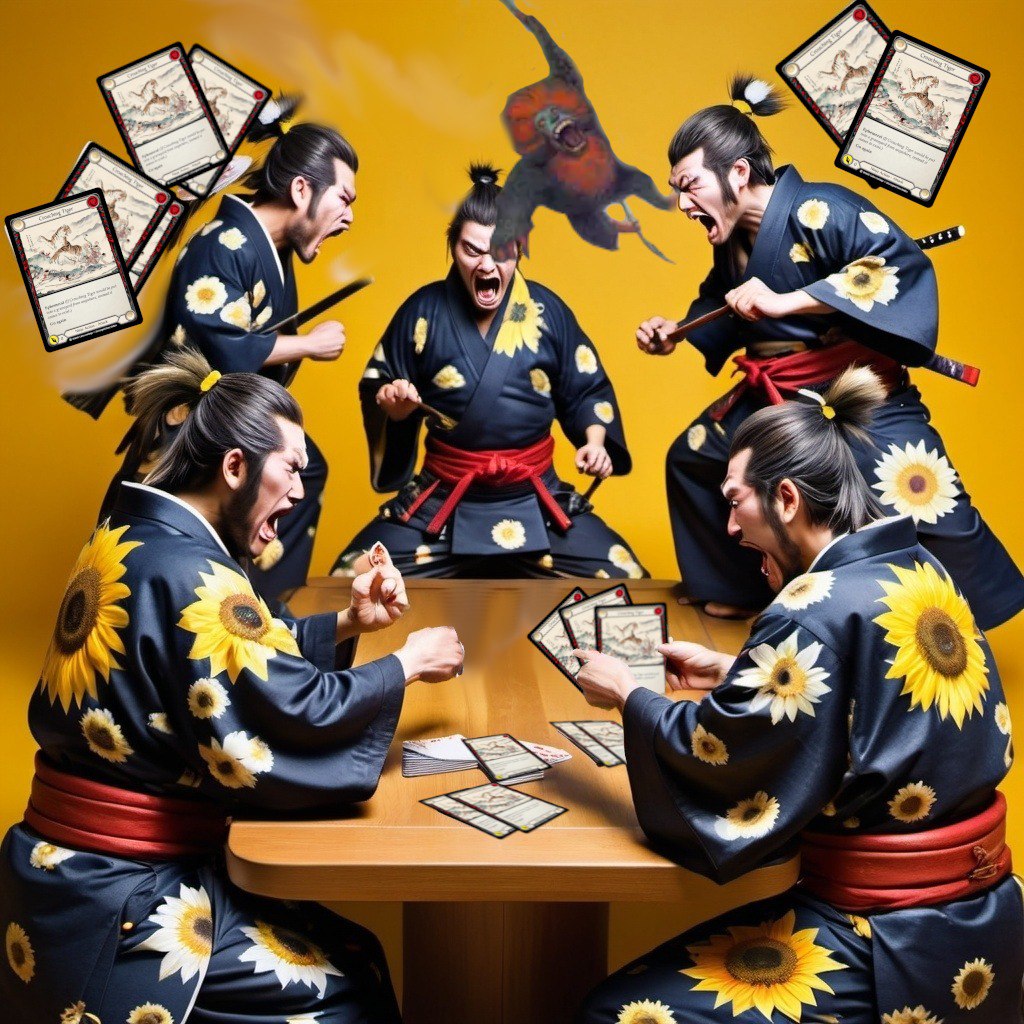 Sunflower Samurai - サンフラワー侍 tweet media