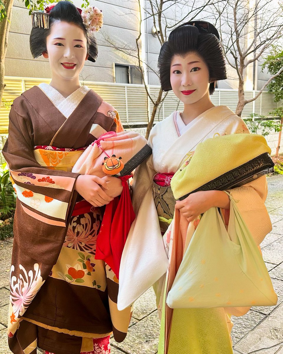 豆沙弥 さん #まめ彩 さん #にんべん #イ #祇園甲部 #祇園東 #先斗町