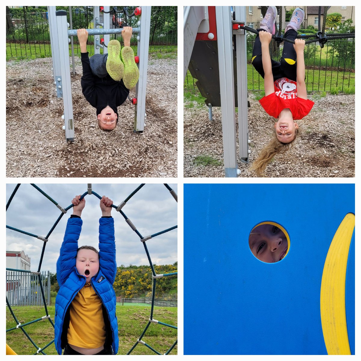 The community garden was closed yesterday for our masterclass, so we just decided to hang around. #UNCRC31