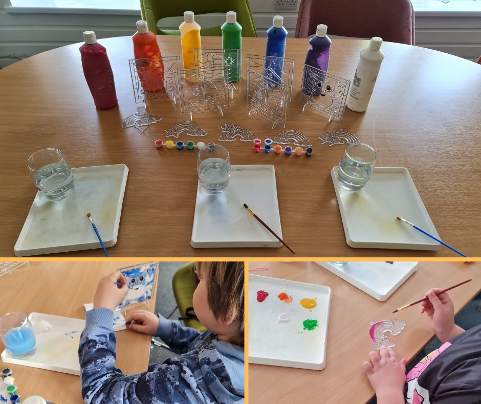 Our young carers had a blast painting stained glass to celebrate summer! Each one chose their own decorations and colours, creating beautiful beach and summer themed art. They shared their summer plans and took their creations home. 🎨 

Learn more here: ow.ly/zhfn50SfcCG
