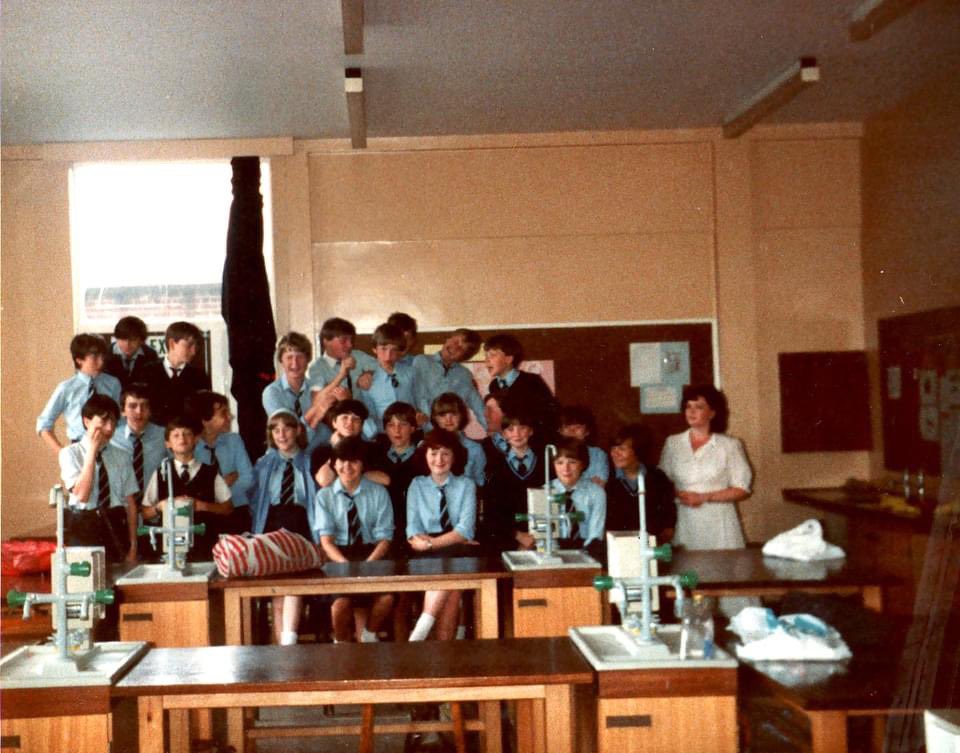 I’m one of the 93% and proud of it. Education should be for all, not just for those who can pay. And those who do pay should pay the full tax on the luxury consumer good they’re purchasing.

Here’s me with my classmates at <a href="/SMRCHS/">St Matthew's RC High School</a> back in 1982.

#stateschoolproud