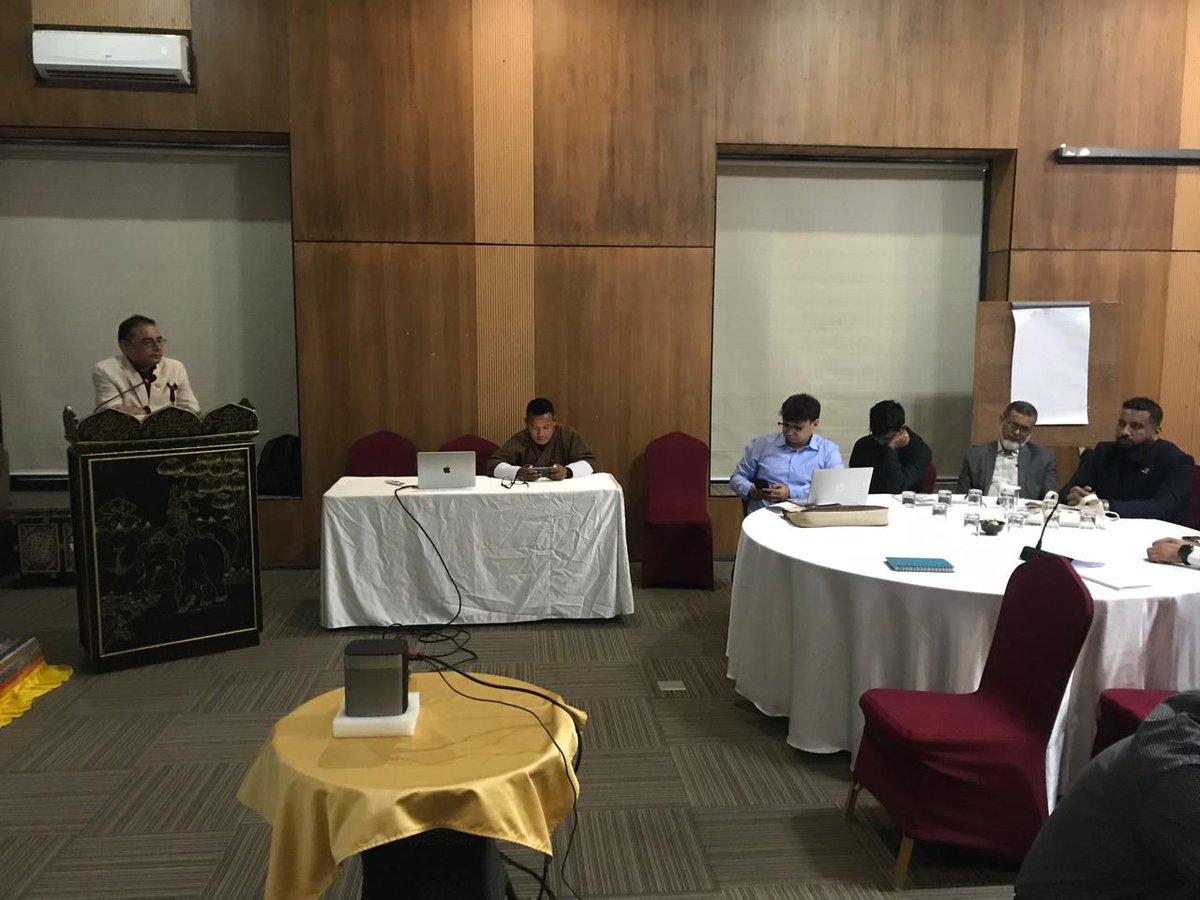 SAWENsec's tweet photo. The Regional Zero Poaching Workshop is in full swing! 
A collective step towards working together to strengthen anti-poaching measures, ensuring a safer future for wildlife. 

#ZeroPoaching #RegionalCooperation #SAWEN #Paro #Bhutan https://t.co/0Kc7ruBoWL