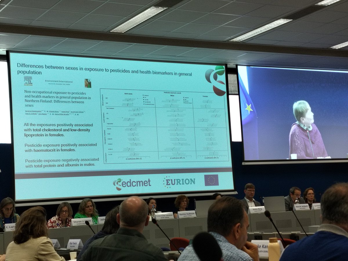EDCMET project presentation! #edcmet #endocrinedisruptors <a href="/edcmet_eu/">EDCMET</a> <a href="/EurionCluster/">EURION</a> <a href="/annuskilevonen/">Anna-Liisa Levonen</a> <a href="/sinipitk/">Sini Pitkänen</a> <a href="/HakomakiH/">Henriikka Hakomäki</a> #chemicals @MayaHartikainen <a href="/jkublbeck/">Jenni Küblbeck</a>