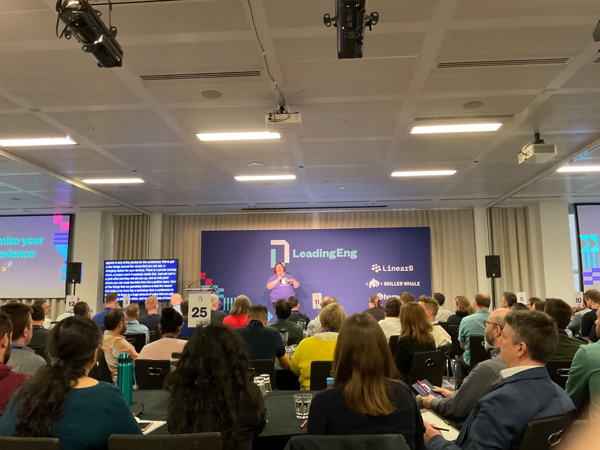 Wonderful that <a href="/Geek_Manager/">Meri 8x💉“Exiled for Good of the Realm” Williams</a> is hosting us at #LeadingEngLondon today. I’ve already had some great conversations and I’m only one cup of tea in! Loving the idea that this conference will include interactive workshops.