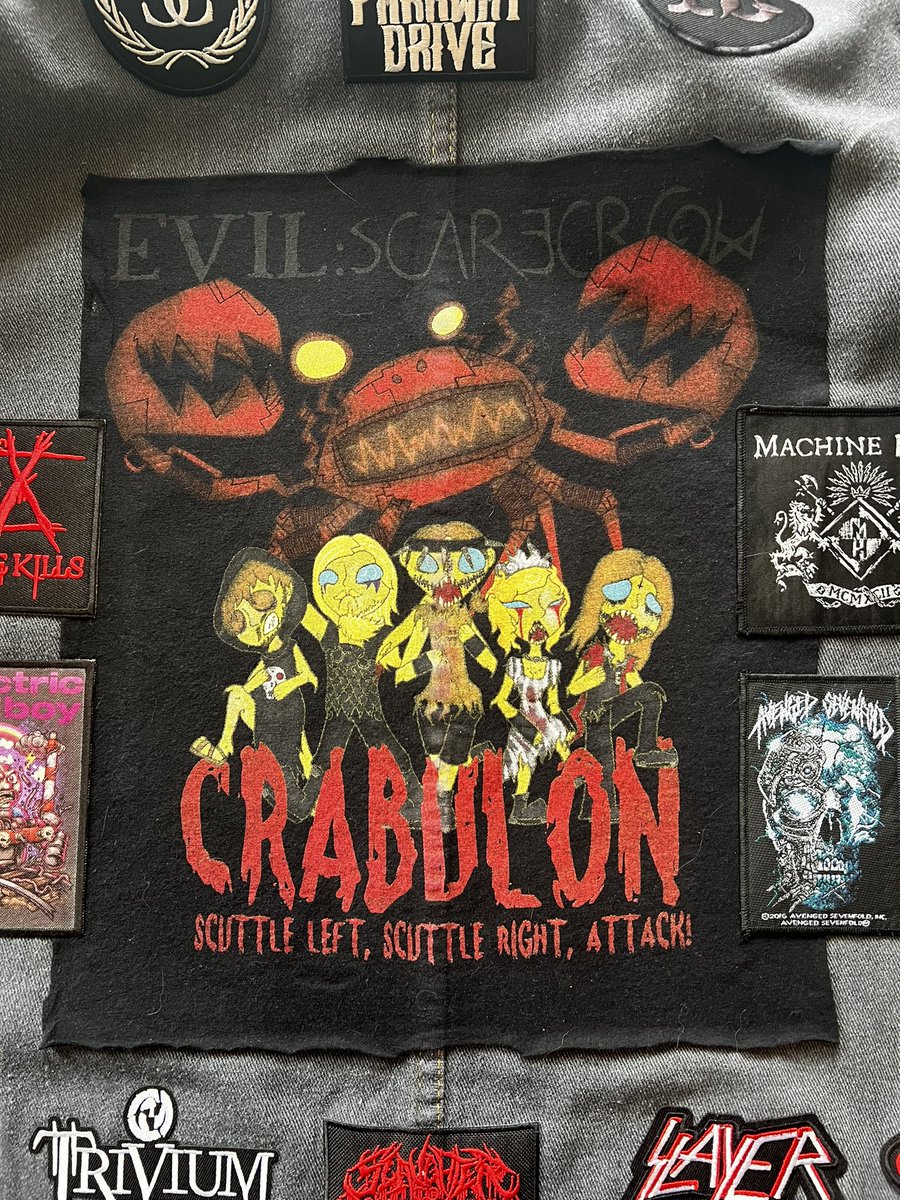 <a href="/EvilScarecrowUK/">Evil Scarecrow</a> pride of place 🦀