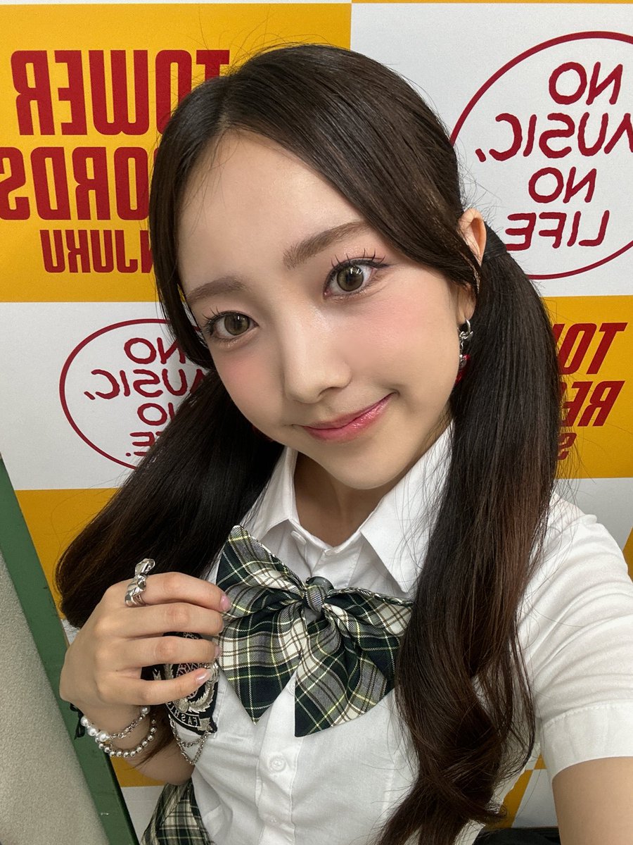 unicode_japan's tweet photo. ［Erin🥕🤍］
今日はタワーレコード新宿さんでのイベント！楽しかったです❤️‍🔥
2部でもお会いしましょうദ്ദി ˃ ᵕ ˂ ) https://t.co/L2DGgUIK84