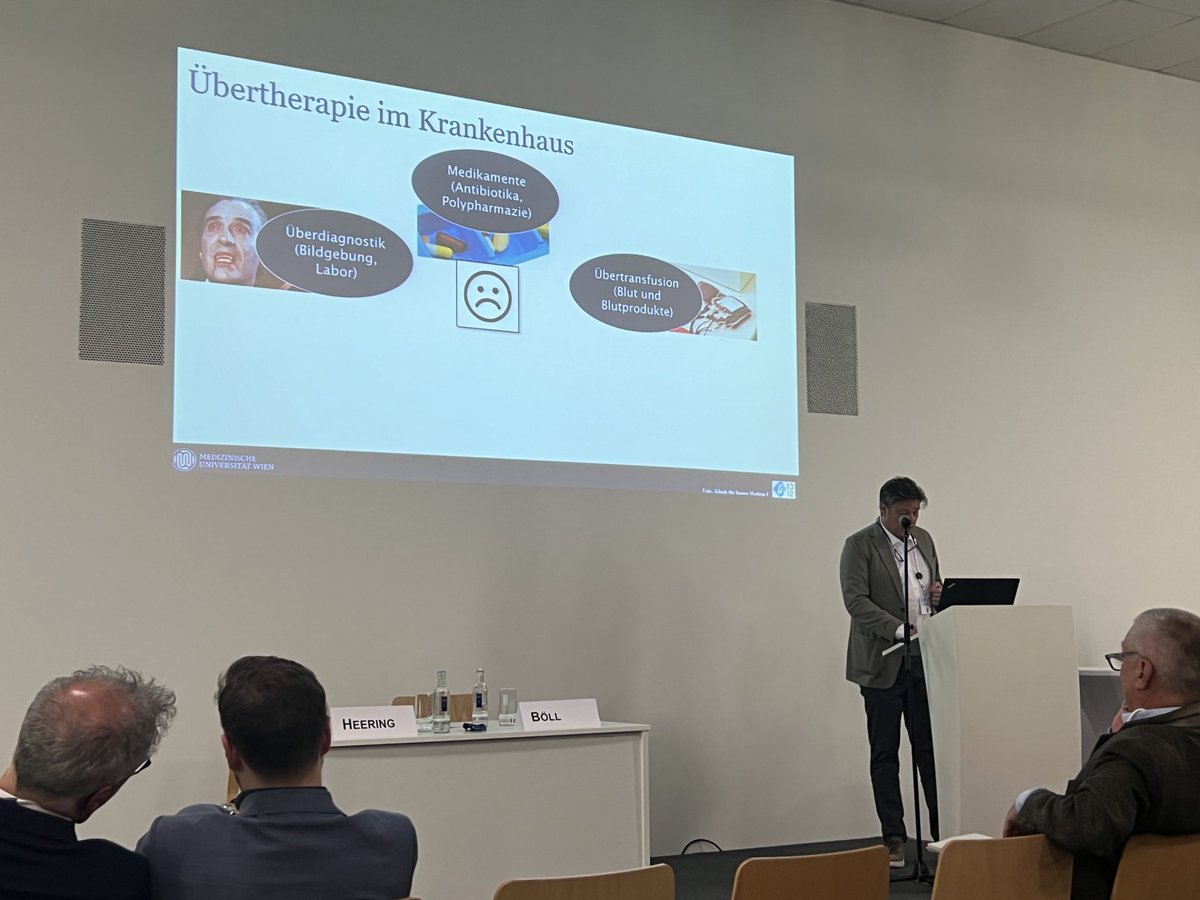 Interdisziplinäre Medizinische Intensivtherapie FR (@imit_freiburg) on Twitter photo Übertherapie ist ein riesiges und zunehmendes Problem in der klinischen Versorgung! Toller Überblick mit klarem Appell von Prof. Staudinger aus Wien. <a href="/DGIINeV/">DGIIN e.V.</a> <a href="/Uniklinik_Fr/">Uniklinik Freiburg</a> <a href="/TobiWengenmayer/">Tobias Wengenmayer</a> <a href="/PaulPolbiever/">Paul Biever</a> Übertherapie ist ein riesiges und zunehmendes Problem in der klinischen Versorgung! Toller Überblick mit klarem Appell von Prof. Staudinger aus Wien. <a href="/DGIINeV/">DGIIN e.V.</a> <a href="/Uniklinik_Fr/">Uniklinik Freiburg</a> <a href="/TobiWengenmayer/">Tobias Wengenmayer</a> <a href="/PaulPolbiever/">Paul Biever</a> 