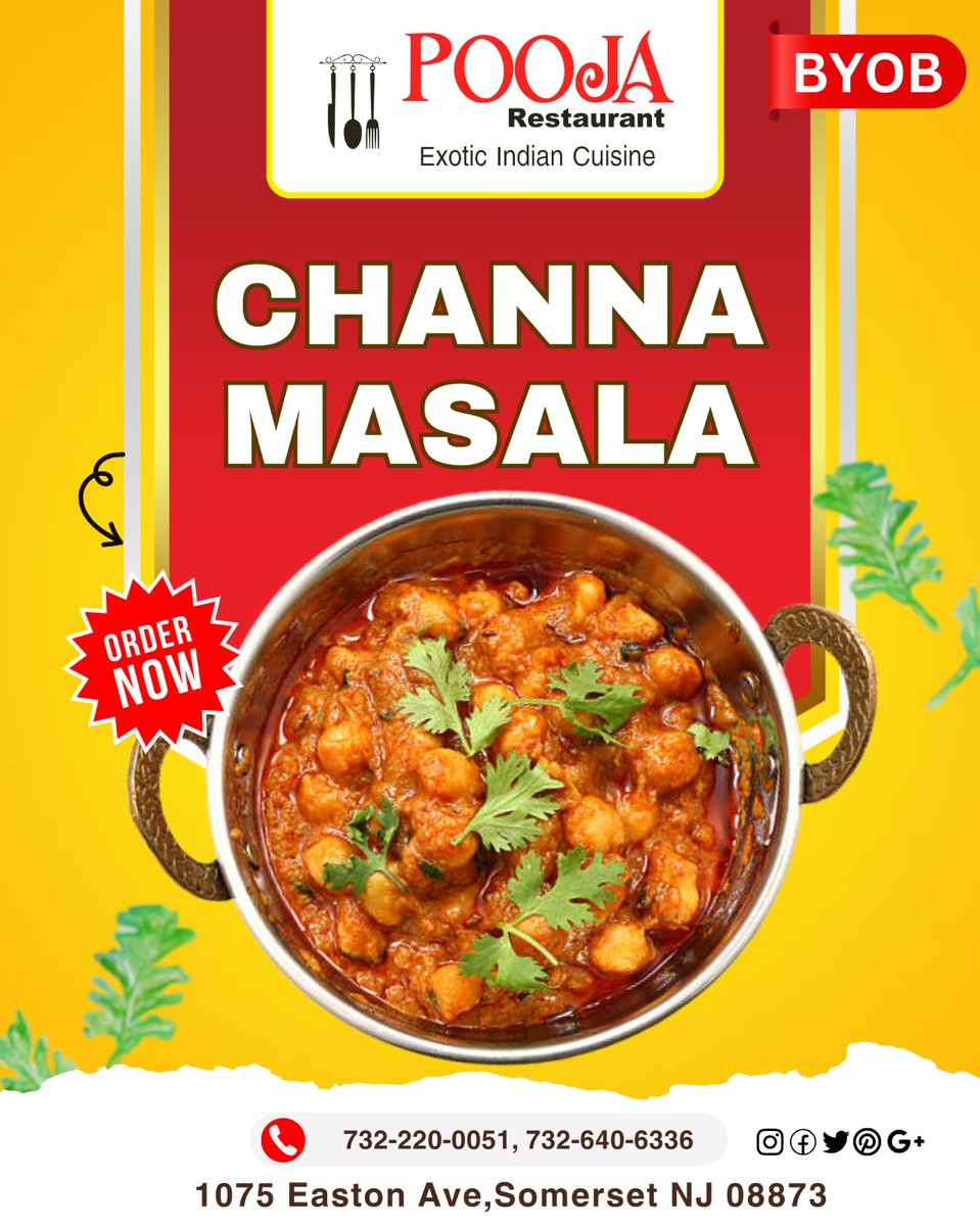 PoojaExoticnj's tweet photo. Enjoy the rich and spicy flavors of Channa Masala from Pooja Exotic Indian Cuisine. A perfect blend of chickpeas and spices in every bite!
.
https://t.co/8VxduBhD2T
.
Tags
#ChannaMasala #PoojaCuisineNJ #AuthenticIndianFood #NewJersey #US #punjabirestaurantinnj #fooda https://t.co/zBtxsQZMVg