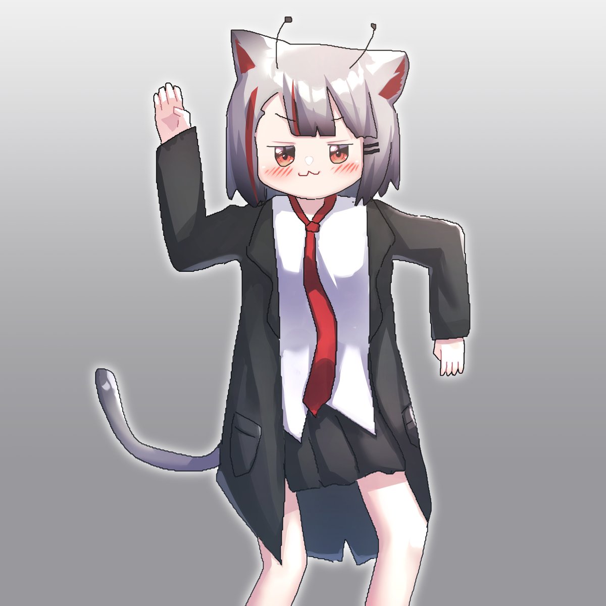「역시 일할때 그리는 그림이 제일 재미있어#shiroart 」|coma_のイラスト