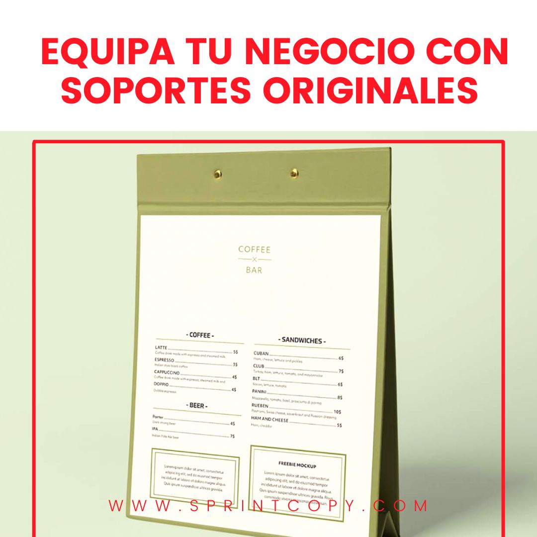 SprintcopyBcn's tweet photo. ¿Ya lo tienes todo listo para la temporada de verano en tu bar o restaurante? ☀️

En Sprint Copy contamos con una amplia gama de soportes para equipar tu negocio y adaptarlo a la temporada.

sp@sprintcopy.com📩
https://t.co/Z2yPaH4Oxz💻 https://t.co/ATohjiJ0U9