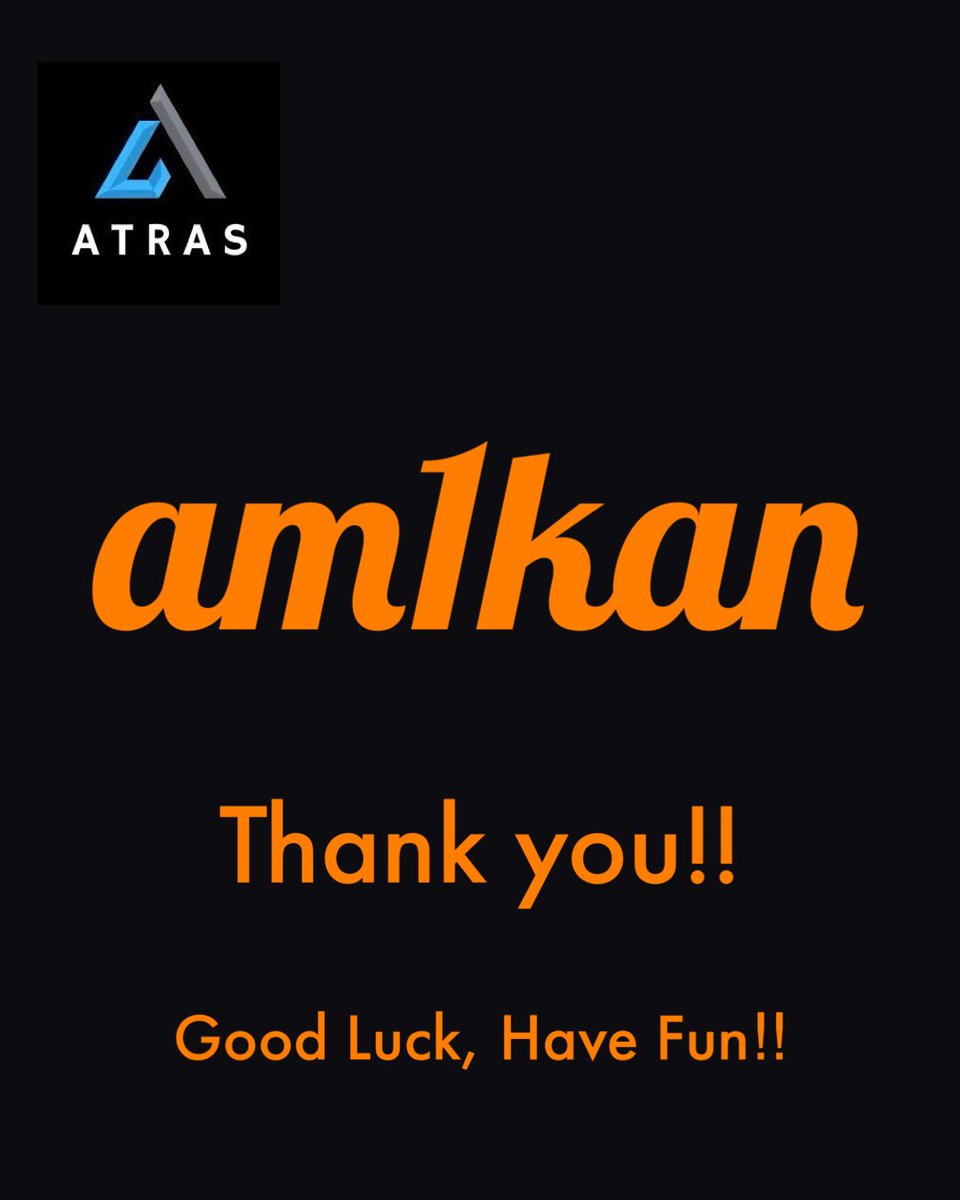 ATRAS_phone's tweet photo. 【脱退報告】
これまでチームを支えてきてくれたam1kanがチームを脱退することとなりました。マネージャーにしておくのはもったいないぐらいの火力の持ち主でした。
ありがとうございました‼︎ https://t.co/puN45y2NkB