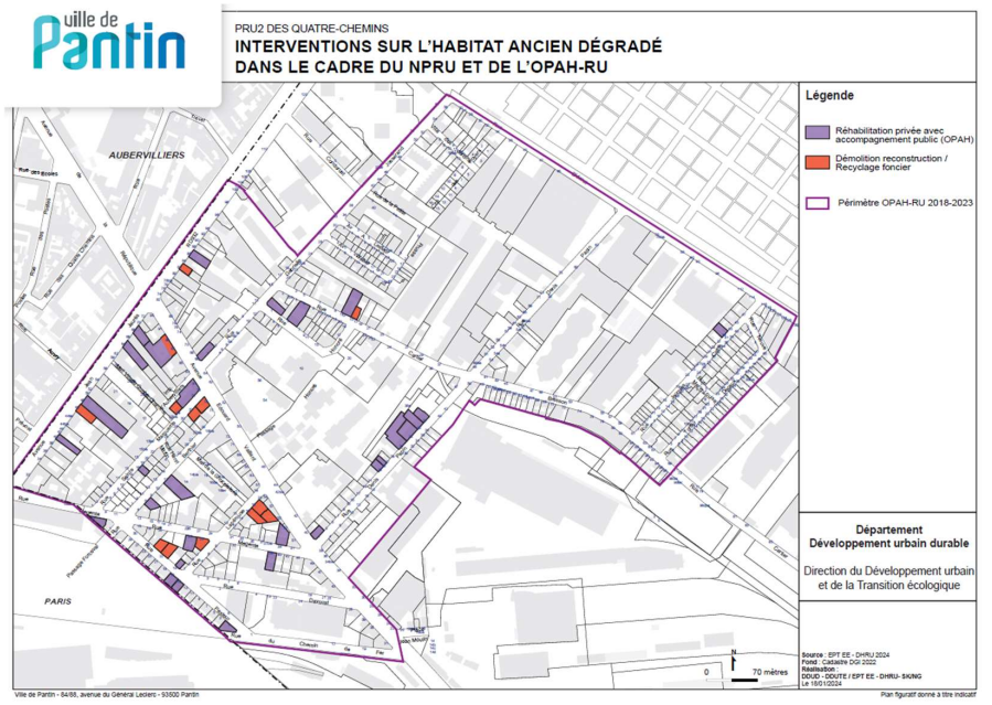 le_grand_pari's tweet image. #Vie2Quartier #OPAH #NPRU
Bien distinguer les 2 programmes en cours dans le quartier ! L'Opah qui encadre environ 33 copropriétés privées et le NPRU qui réhabilite 9 copro en logements sociaux
Le NPRU détaillé 👉est-ensemble.fr/sites/default/… @Est_Ensemble
 Violet: Opah / Rouge: NPRU
