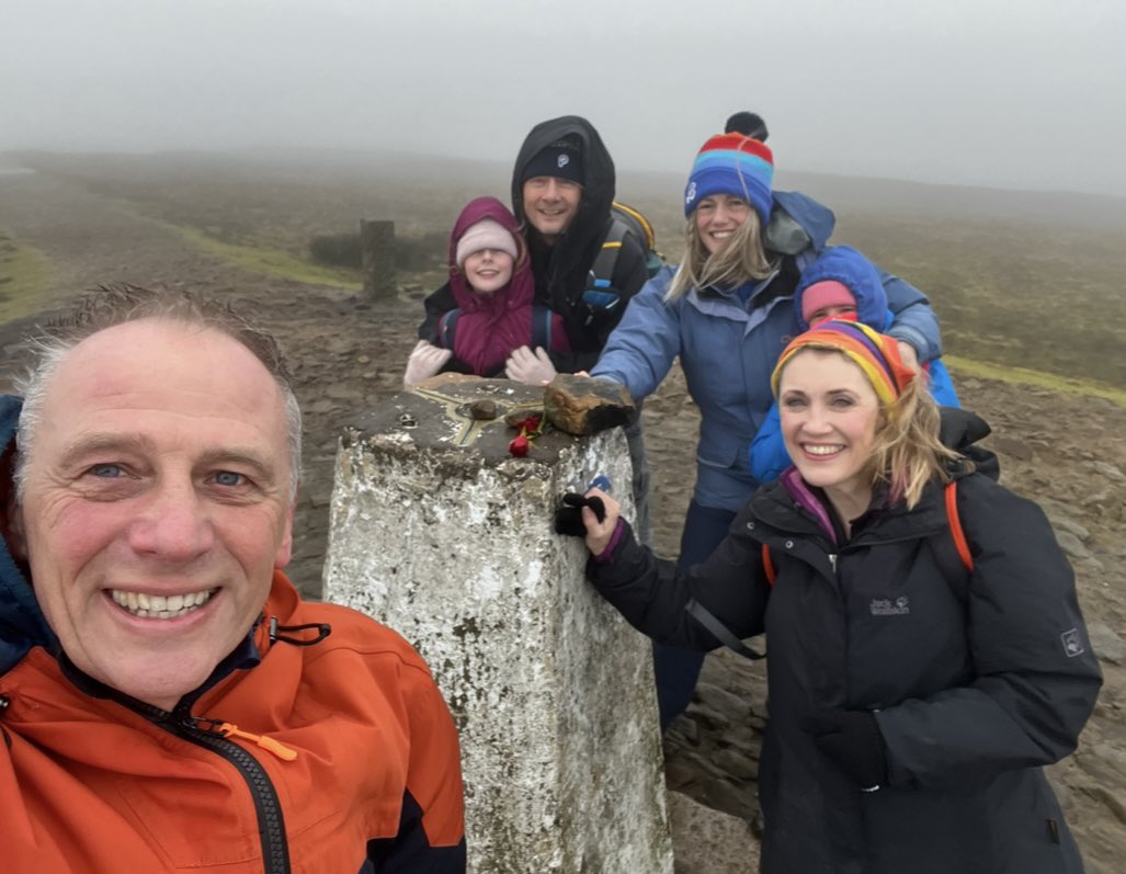 Heartbroken that we’ve lost this truly incredible woman.
Kate really knew how to live, she wanted to come up Pendle but wouldn’t wait for better weather because she knew better than anyone the value of a single day.
We nearly got blown off but it was brilliant, so glad we met 🩷