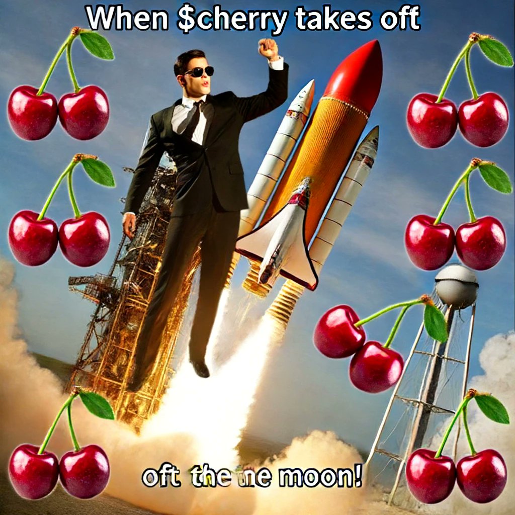 DdosesX's tweet photo. 🍒✨ Why pick apples when you can have $CHERRY? 🍏➡️🍒 This token’s got the juice! 💦🚀 #CherrySwitch #CryptoJuice #NextBigThing https://t.co/ekCzpvTQTj