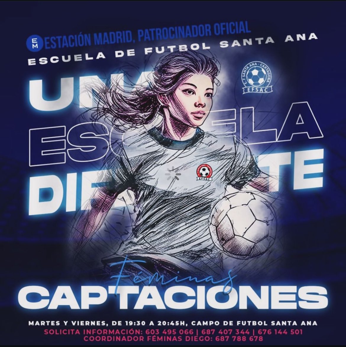 //Captaciones Féminas// 

(2006-2012) 
MARTES y VIERNES de 19:30H a 20:45H