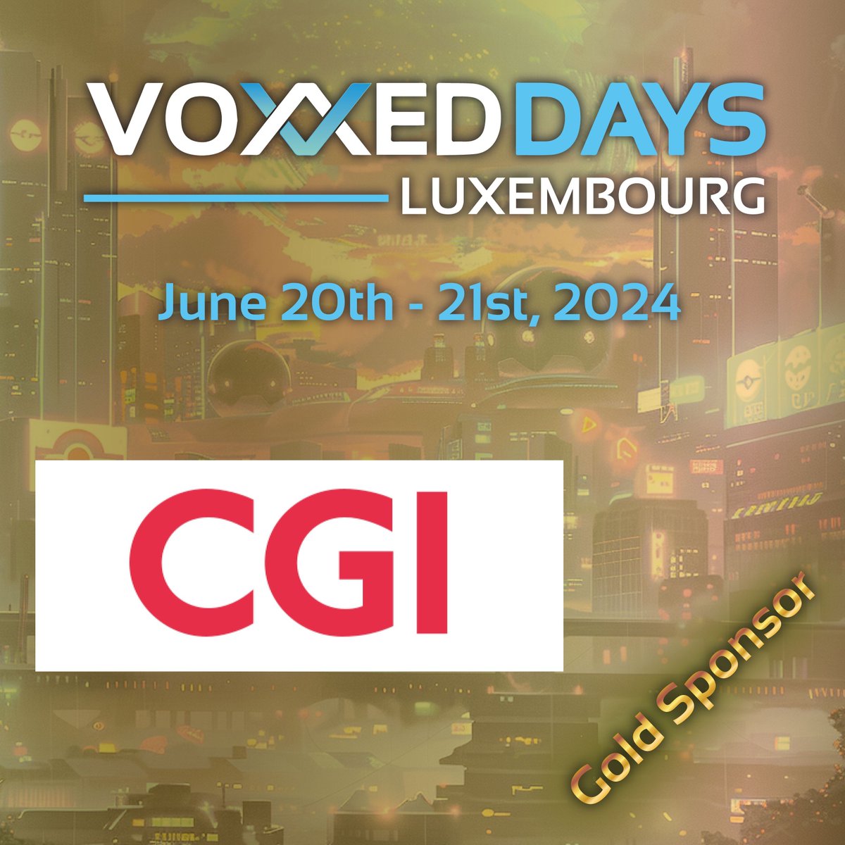VoxxedDaysLuxembourg (@voxxed_lu) on Twitter photo Voxxed Days Luxembourg <a href="/voxxed_lu/">VoxxedDaysLuxembourg</a> est organisé les 20 et 21 juin 2024 avec l'aide précieuse de CGI, en tant que sponsor Gold!
cgi.com/luxembourg/fr-…
#voxxed_lu #gold_sponsor Voxxed Days Luxembourg <a href="/voxxed_lu/">VoxxedDaysLuxembourg</a> est organisé les 20 et 21 juin 2024 avec l'aide précieuse de CGI, en tant que sponsor Gold!
cgi.com/luxembourg/fr-…
#voxxed_lu #gold_sponsor