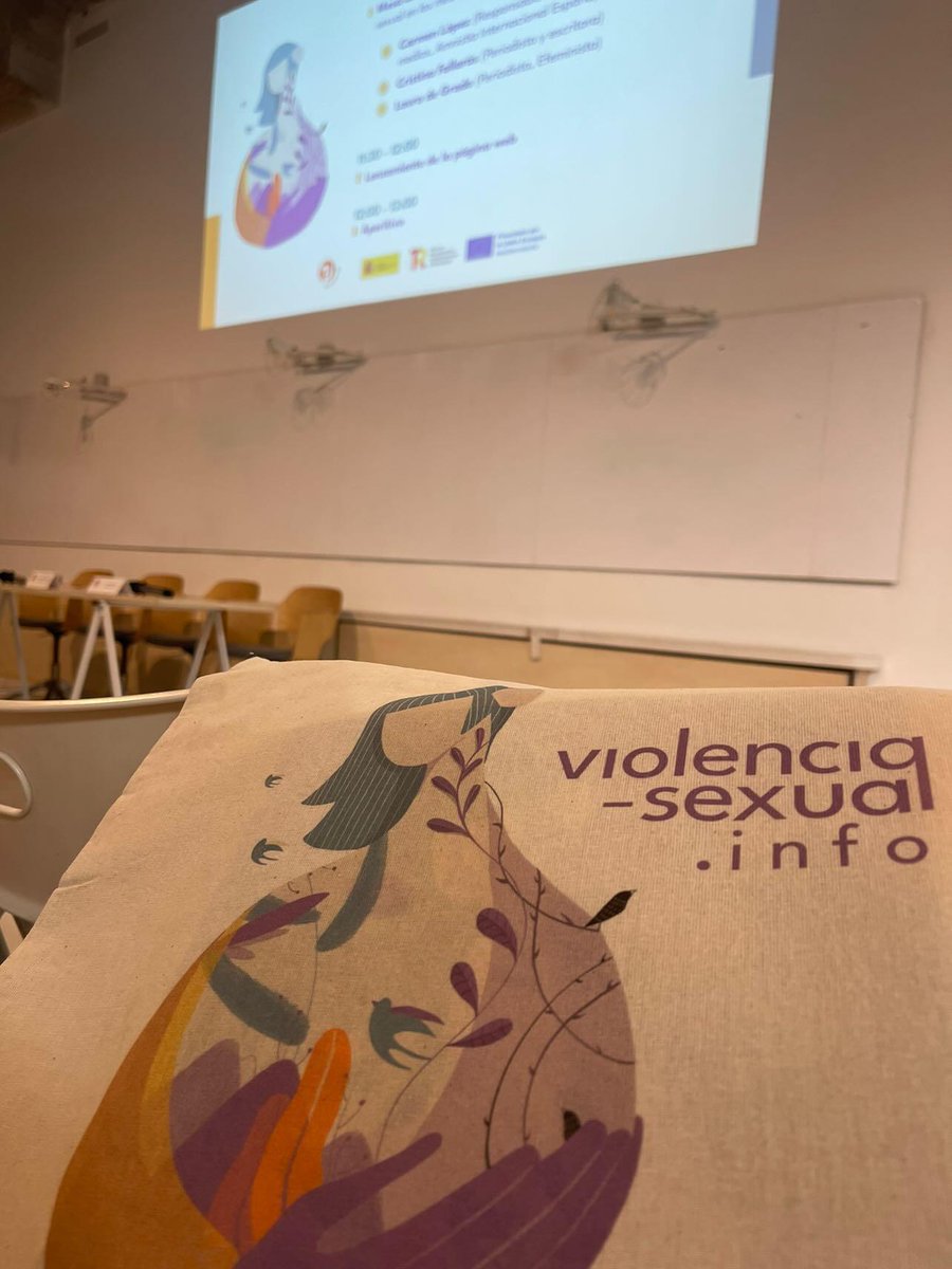 Estamos en el lanzamiento de la nueva web sobre violencia sexual de <a href="/AspaciaFund/">Fundación Aspacia</a>. 

<a href="/amnistiaespana/">Amnistía Internacional España</a> <a href="/efeminista_efe/">Efeminista</a> <a href="/mivozmidecision/">Mivozmidecision</a>