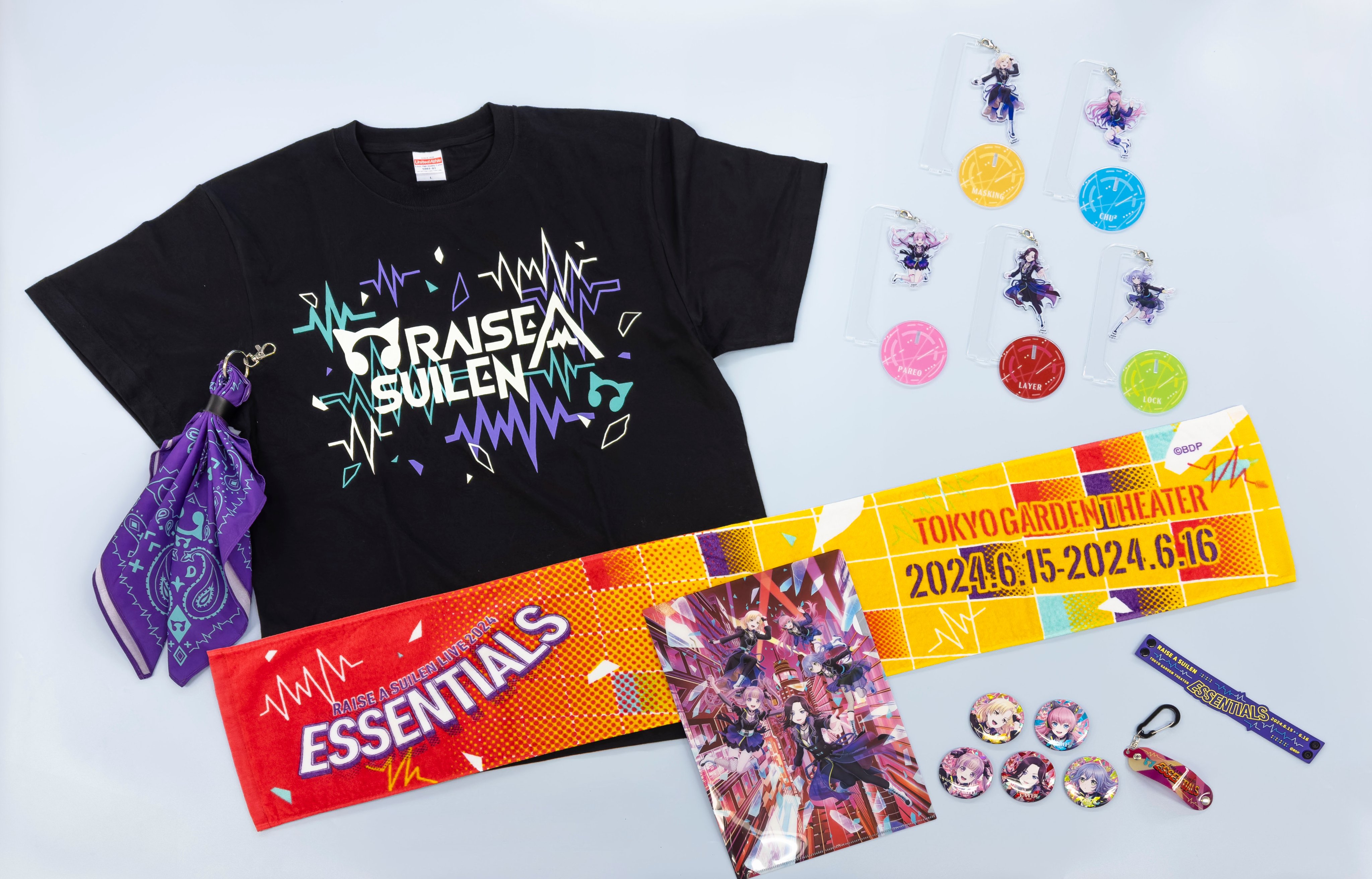 直筆サイン入り】バンドリRAS Tシャツ