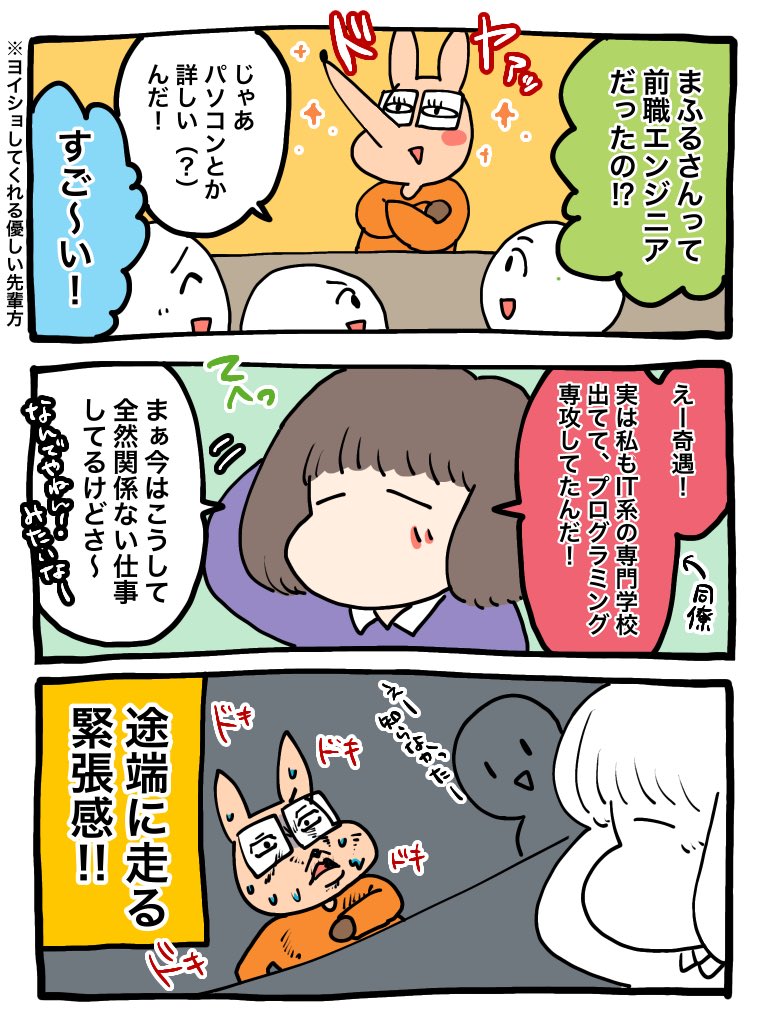 よわよわがバレちゃう恐怖