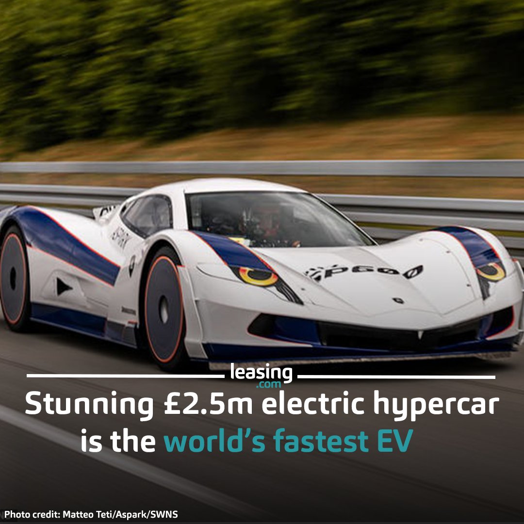 Leasingdotcom's tweet image. The Aspark Owl SP600 is insanely quick 🤯

The hypercar clocked an eye-watering speed of 272.61mph at the Automotive Testing Papenburg to become the world's fastest EV according to media reports 🔥

#AsparkOwl || #Cars